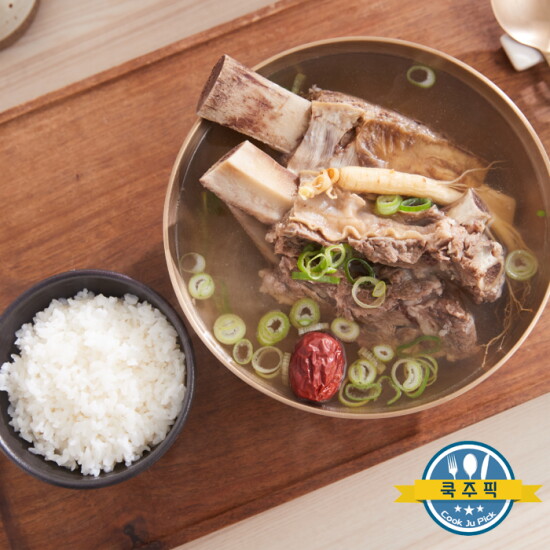 [쿡주픽][쿡주픽] 특 왕갈비탕 1kg X 8팩