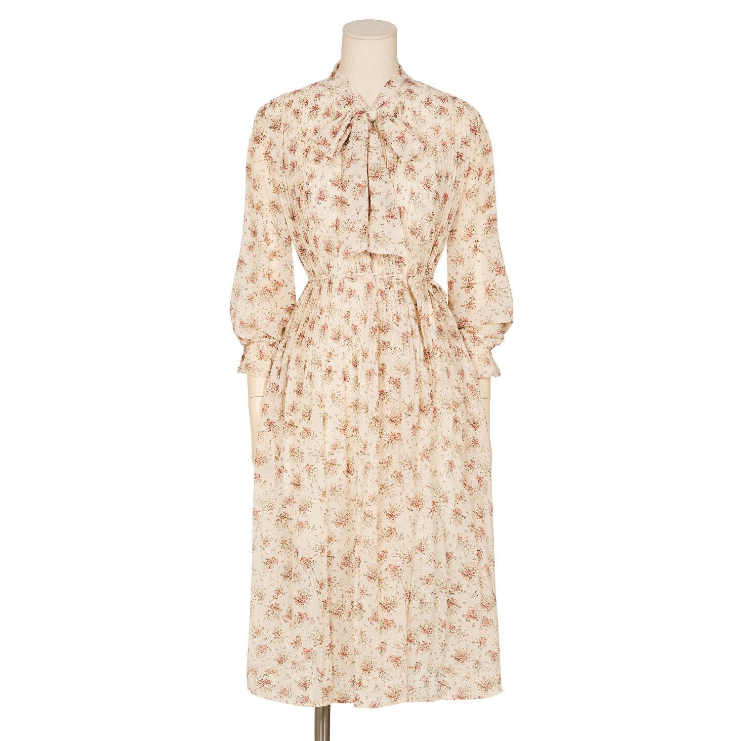 포커스 리본넥플리츠나염원피스 VF2S1OP3201