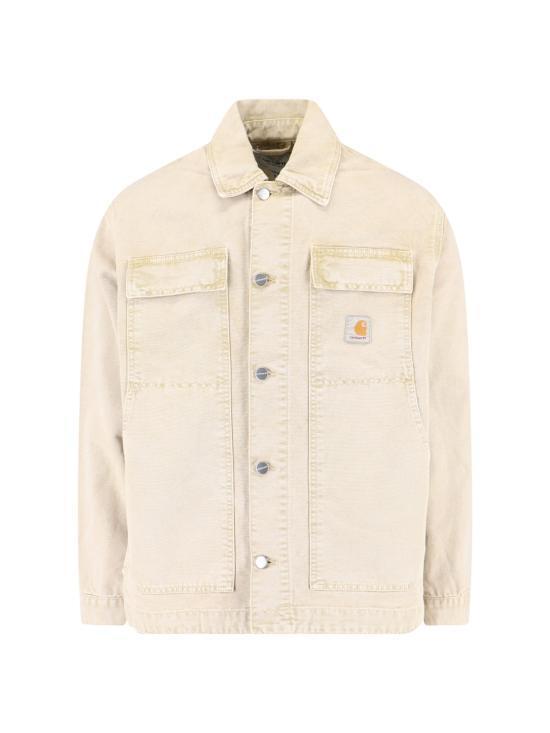 칼하트 칼하트 25FW 칼하트 WIP 아크틱 디어본 캔버스 12온즈 자켓 I03581707E5F DUSTY H BROWN CHALK WASH DO