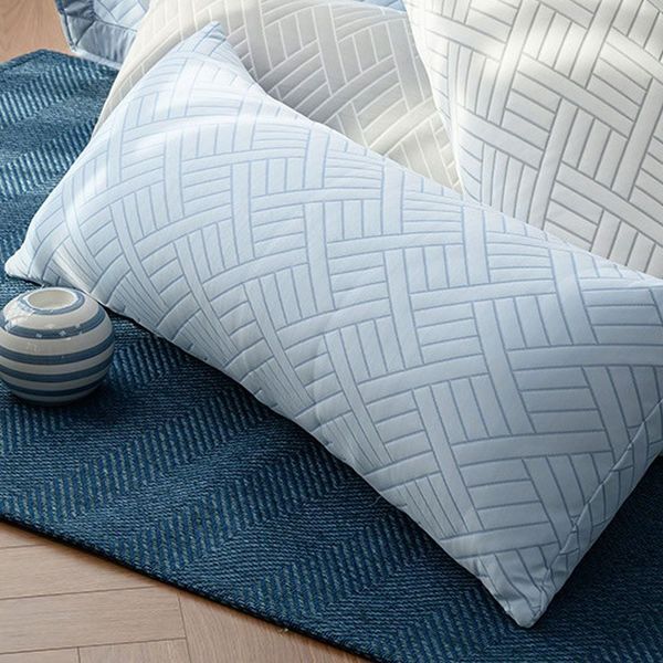 알티피아 [하프클럽/알티피아]듀라론 3중직 냉감 바디필로우 블루 40X100cm 롱쿠션