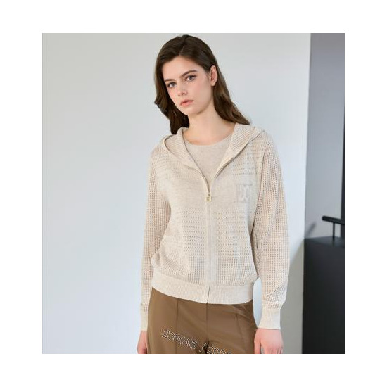 [에스까다]◎ ESCADA 26SS 여성 크로쉐 가디건 + 나시 니트 2종