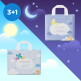 [엘프레리][엘프레리] 여름 낮밤 팬티 기저귀 4팩(에어씬 3팩+에어윙 1팩/사이즈선택)