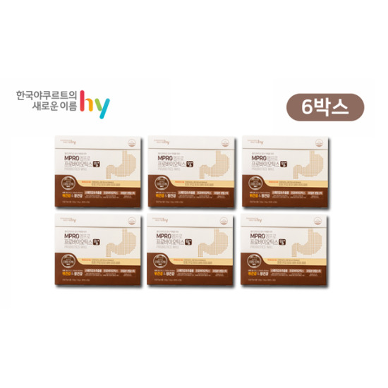 [(주)에치와이]○방송에서만반값세일![6박스] 에치와이 엠프로 프로바이오틱스 윌 플러스+ (1박스 : 2g*30포*2입)