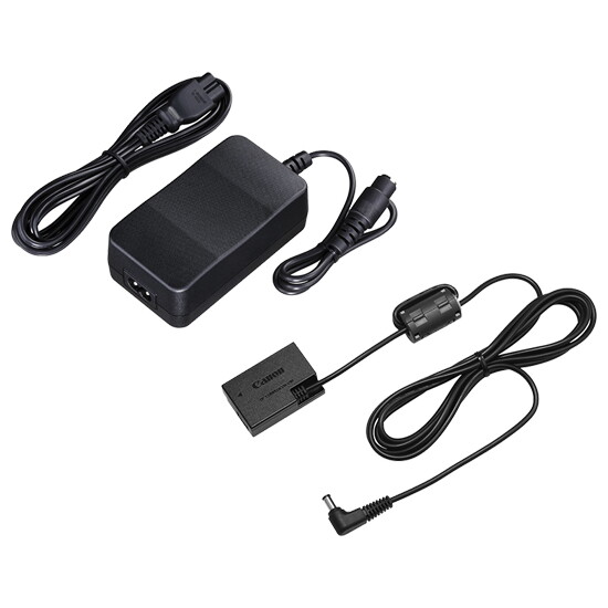캐논코리아 캐논 [캐논][정품][AC어댑터+DC커플러] AC-E6N + DR-E18 [EOS R8, R10, R50, RP, R100, 200D II 대응]