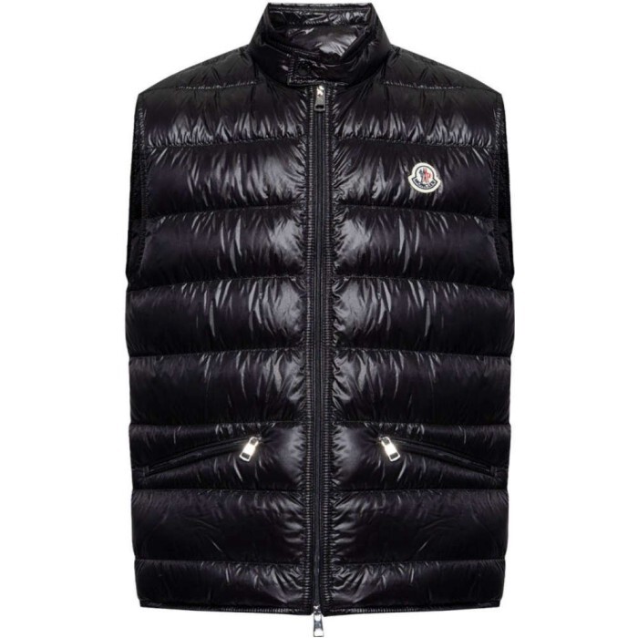 몽클레어 (당일) 25SS 몽클레어 GUI 구이 블랙 패딩 조끼 K1091 1A10700 53029 999