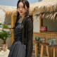 [에고이스트]5.(BLUE LABEL) 메쉬조직 시스루 니트 가디건(EQ2OKG01)