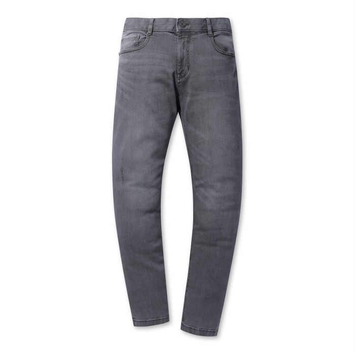 브렌우드 [BRENTWOOD] [essentials] 슬렌더핏 그레이 데님_BIPDX24112GYX