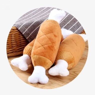 ペットのおもちゃの子犬タグ犬の人形