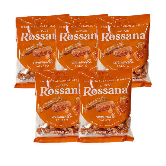[로사나]로사나(Rossana) 솔티드 카라멜 캔디 150g x 5 SET