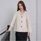 [로르 서울][최초가369,000원]브리티쉬 램스킨 절개 스티치 포인트 레더 자켓_KSJK250104