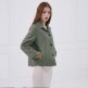 [로르 서울][최초가369,000원]브리티쉬 램스킨 절개 스티치 포인트 레더 자켓_KSJK250104