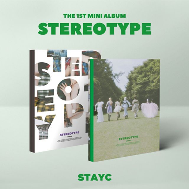 교보문고 STAYC(스테이씨) - STEREOTYPE [미니 1집] [2종 중 랜덤 1종]