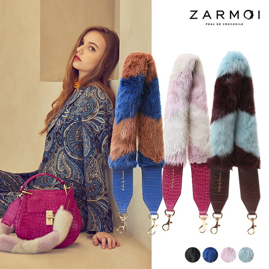 [잘모이]★정상가 228,000원★[잘모이] 밍크 듀에 퍼 스트랩 LTZ-5205