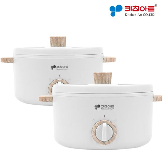 [키친아트]네오 세라믹 멀티쿠커 2종 세트(1.5L, 2.5L)