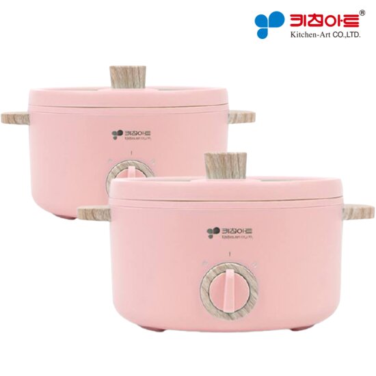 [키친아트]네오 세라믹 멀티쿠커 2종 세트(1.5L, 2.5L)