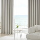 [뷰하우스]데이즈 3중직 원톤 아일렛 암막커튼 특대형+커튼봉세트 거실커튼