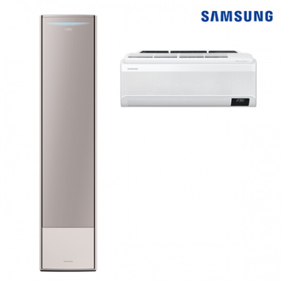 [렌탈]삼성전자 삼성 무풍 갤러리 2in1 에어컨 17평형 렌탈 /   AF17TX772TFRS/60개월 의무사용