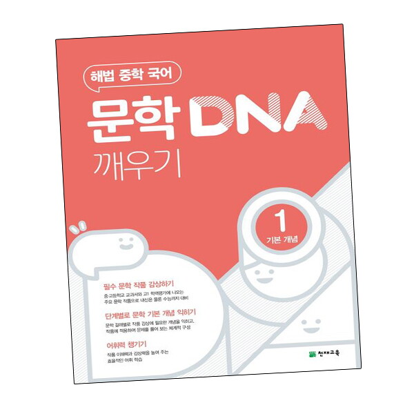 비상교육 문학 DNA 깨우기 1 기본 개념 (2025년용) 도서 책 문제집 초 중 고 1 2 3