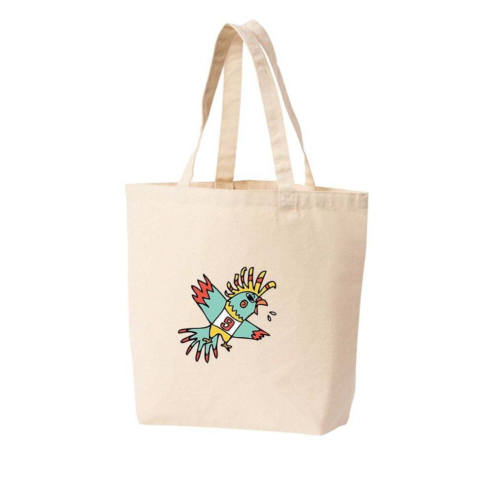 지오벤처스 에코백 토트백 새 BIRD 앵무새 앵그리버드 ANGRYBIRD 숫자 그림 다양한 사이즈