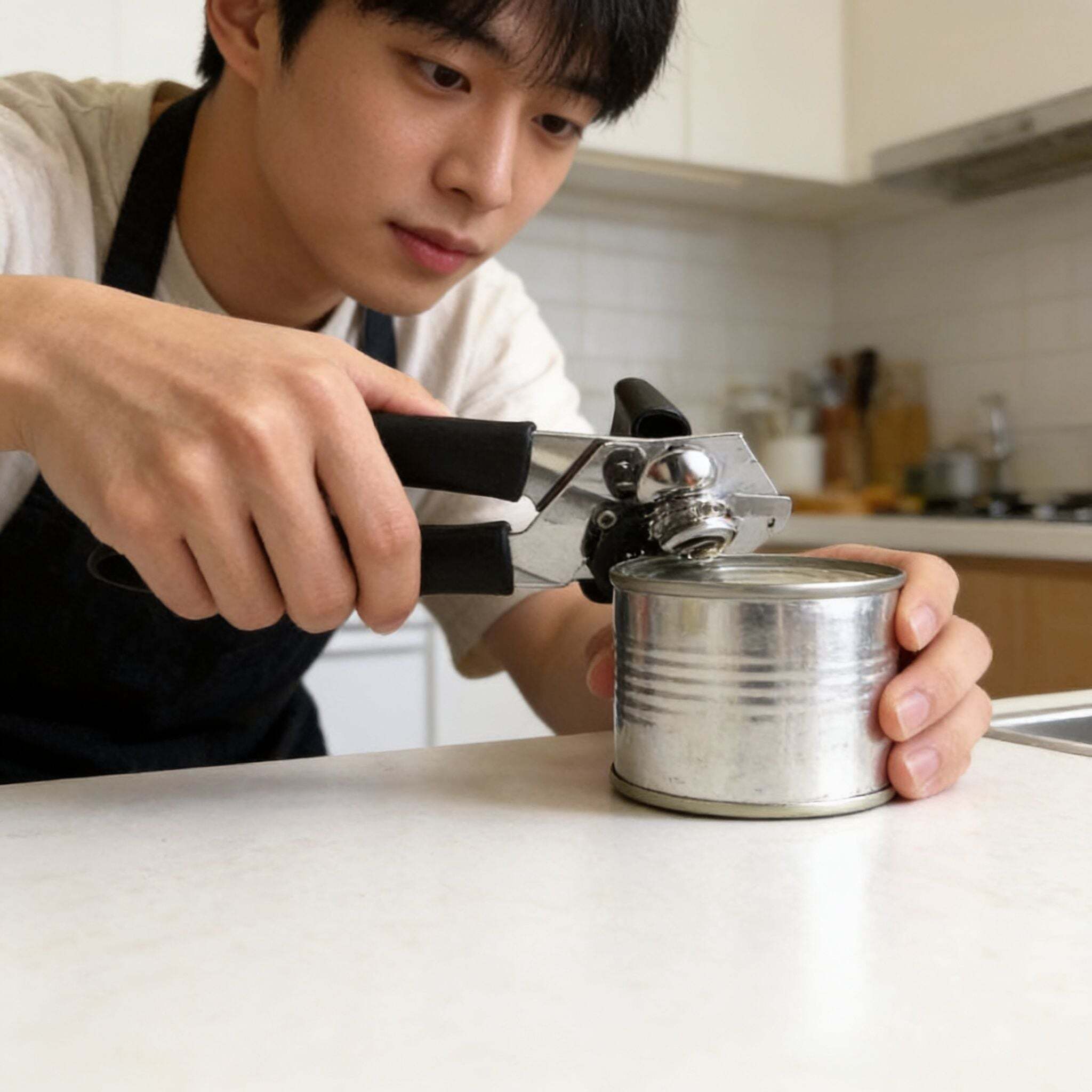 친절한탄씨 통조림 병뚜껑 오프너 3in1 주방 캠핑 캠핑용품 캠핑장비 자취 혼수 용품