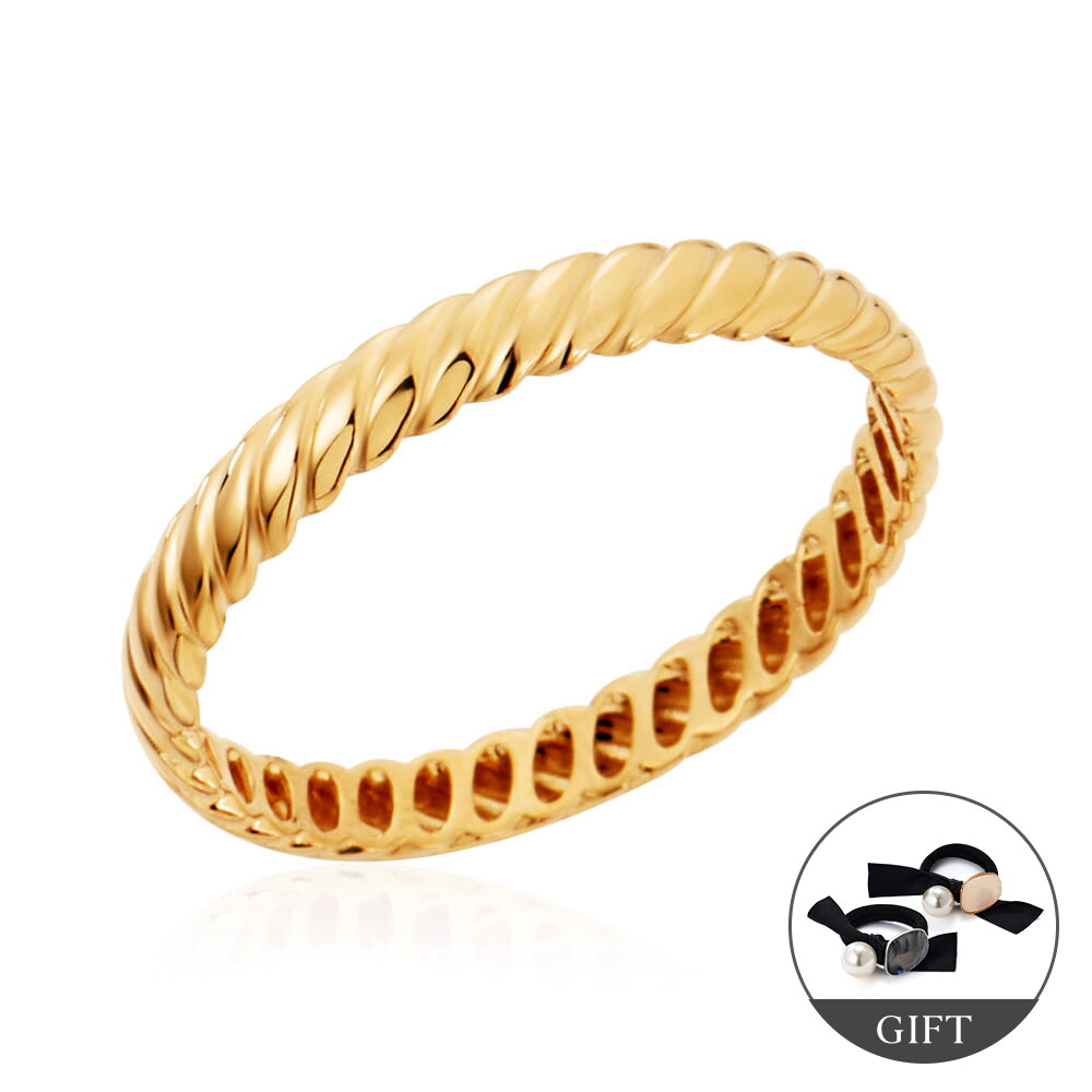 모룬 [모룬] (12월베스트) 14K 플로우 스파이럴 2.5mm 올밴드 할로우링 반지 MOR41685