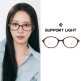 [서포트라이트]○ LENNA 라운드 컬러 변색 선글라스+가방