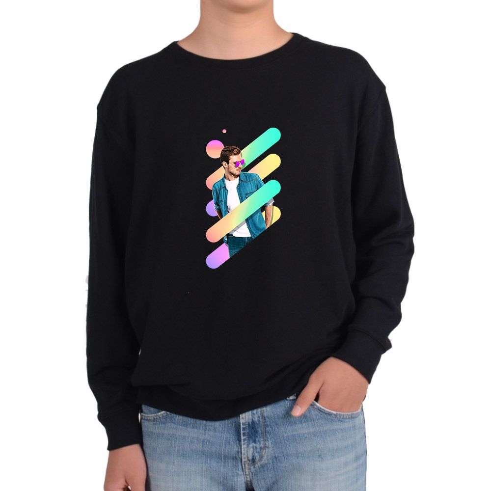 에이치플러스몰 헤비맨투맨 flex 플렉스 힐링타임 자신감 SNS 모델