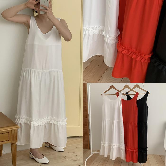 강물처럼 강물처럼 위쉬몰 MO 플로우곱창나시원피스(S510H408) 빅사이즈