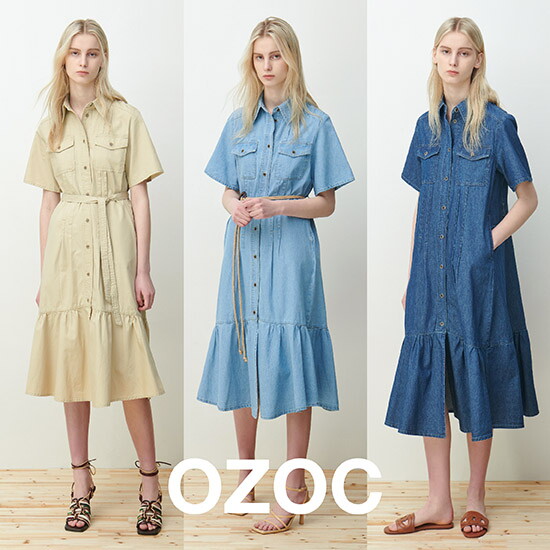 [오조크(OZOC)]23SS 데님 원피스 1종