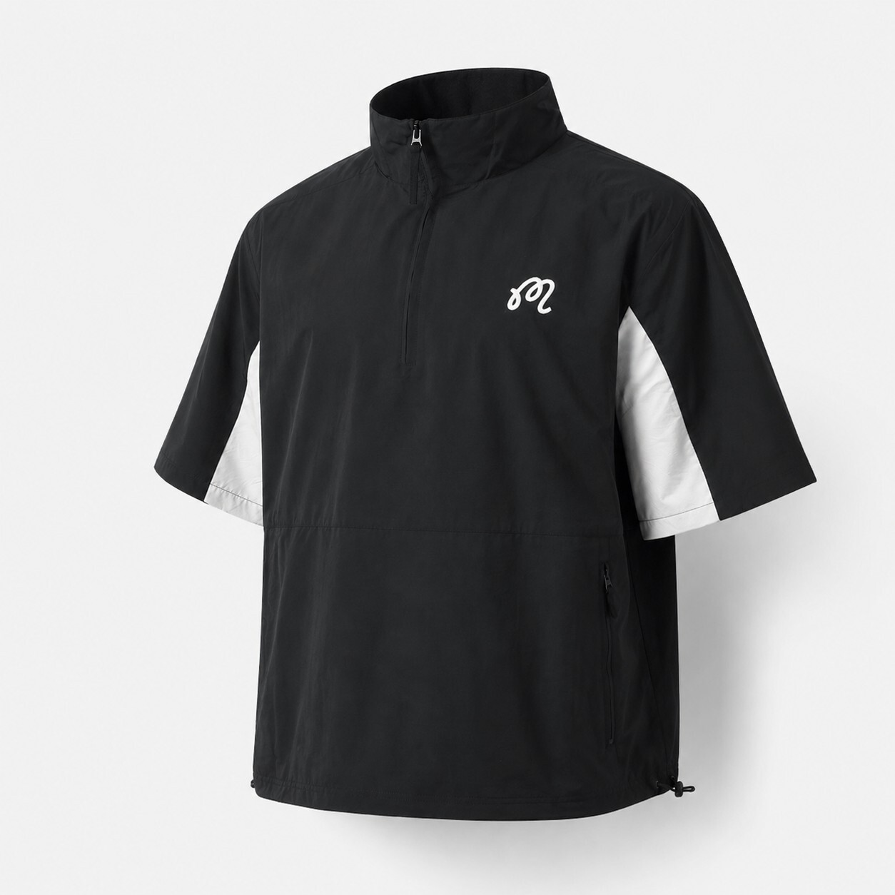 말본골프(백) EVERGREEN NYLON WINDSHIRT (ME0038-BLK) (남성 에버그린 나일론 윈드셔츠)