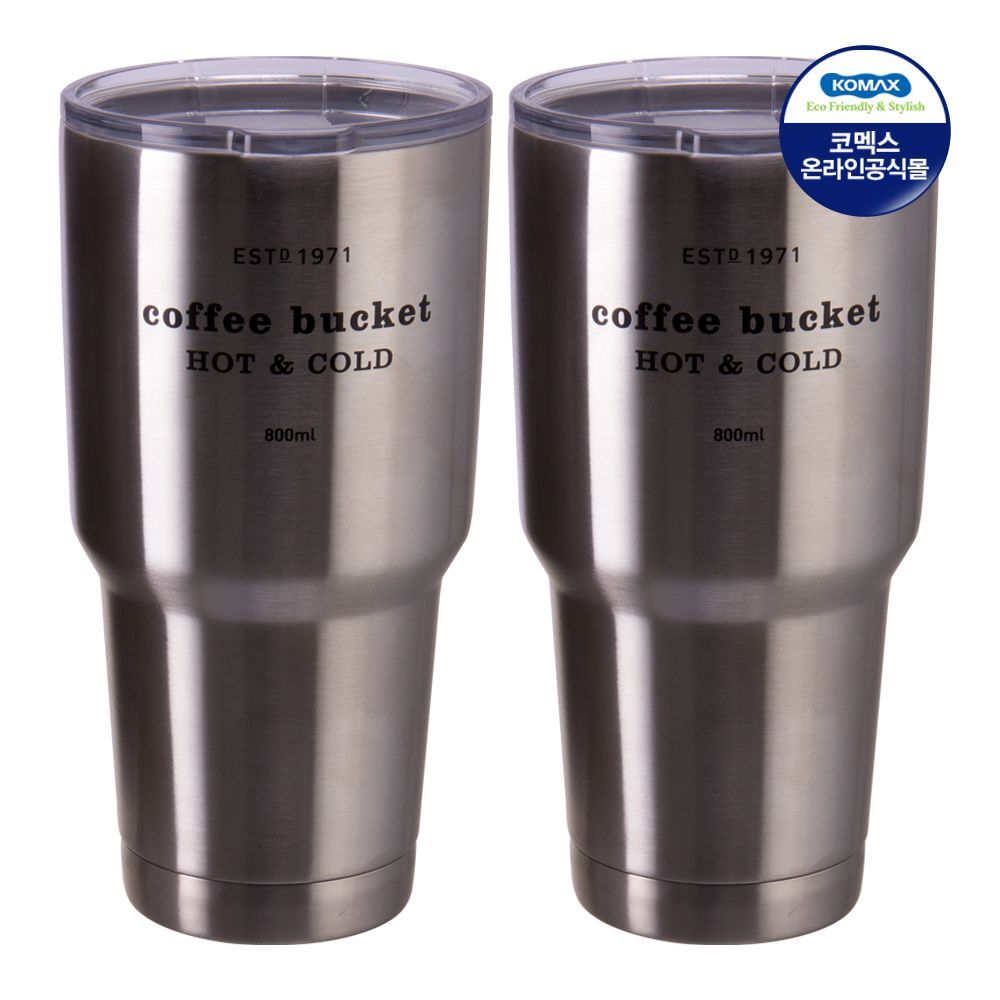 지오벤처스 코멕스 THE 큰 텀블러 스텐 800ml X 2개