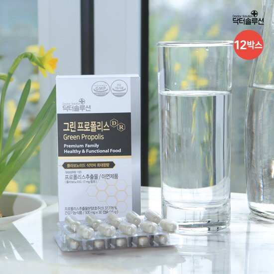 [12개월]닥터솔루션 그린프로폴리스(12박스)