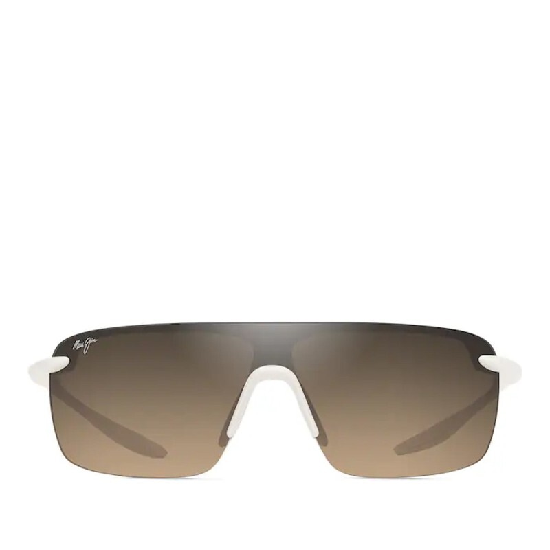 MAUI JIM 마우이짐 마우이짐 싱글 렌즈 랩어라운드 선글라스 PALULU METALL MATTIERTES PLATIN 99