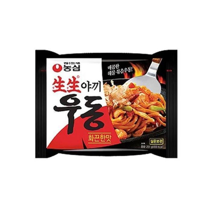 셀러허브 식품 [룽스_6820]매운라면 농심 생생 야끼우동 화끈한맛