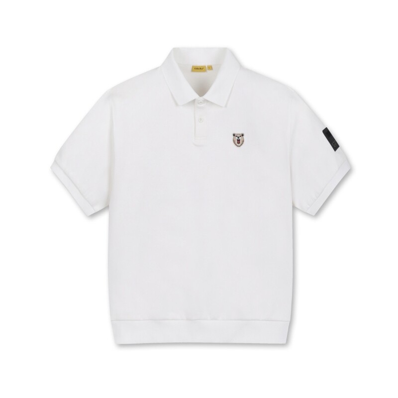 상세참조 골든베어 여성 (UNI) 더블 페이스 패브릭 니트 카라 스웻셔츠 G4TAW24625WOMAN