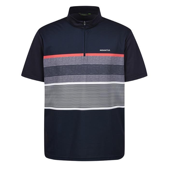 마운티아 마운티아 HC21 리티안티셔츠Z NA 여름 남성 집업반팔티셔츠 안동홈플러스점 1CDTSM4032