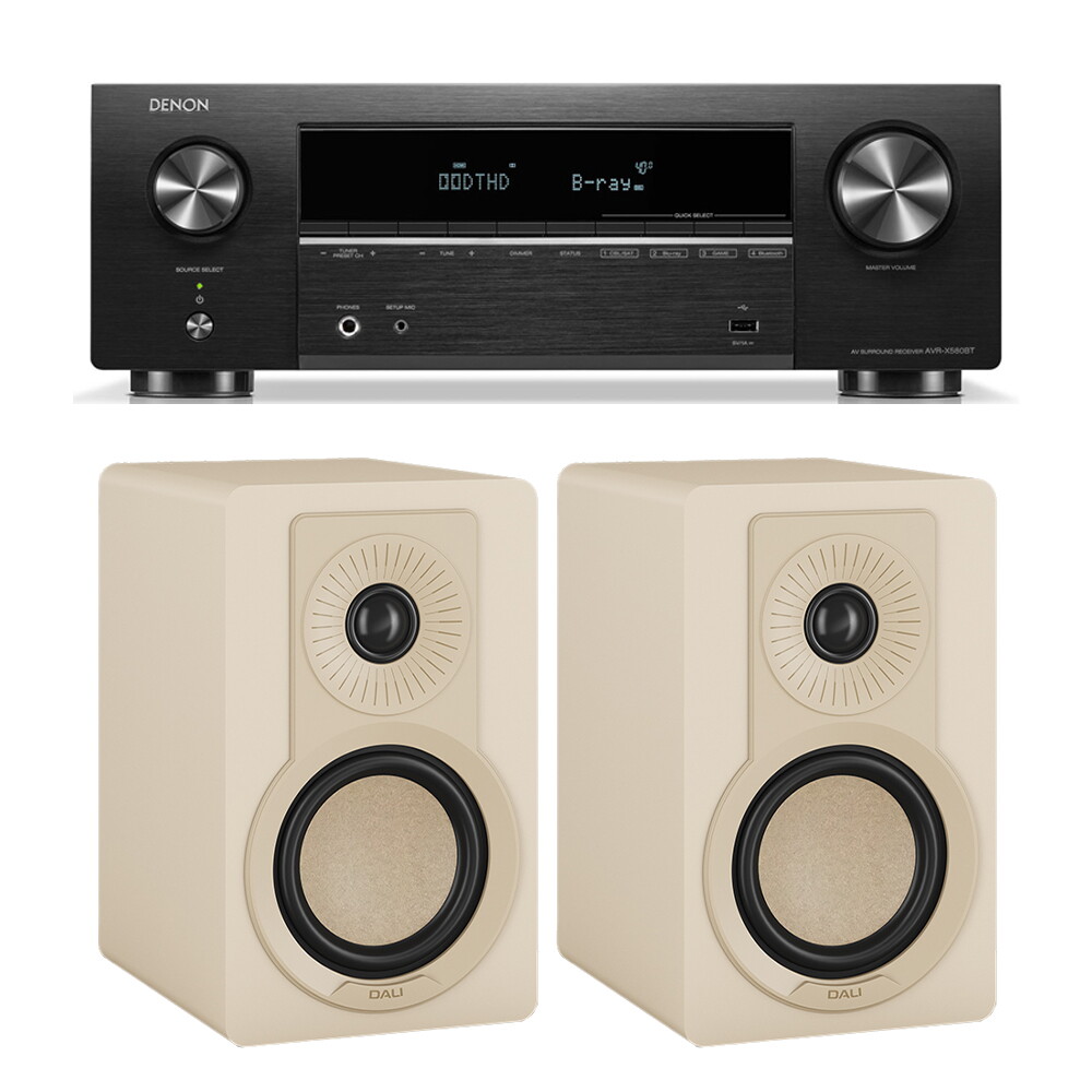 Denon 데논 AVR-X580BT + 달리 Kupid AV 오디오 앰프 스피커
