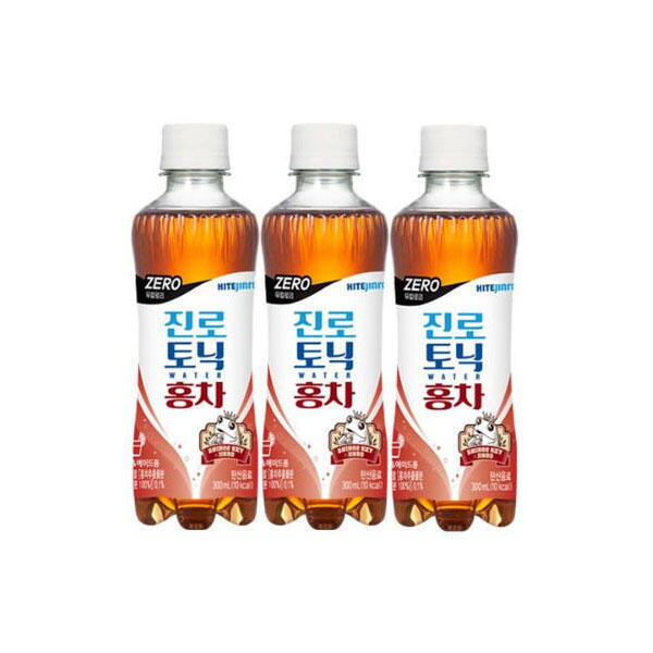 아트박스 아트박스/마전동상회 진로 토닉 워터 홍차 제로 300ml 24개