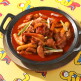[서촌남도분식]남도분식 닭갈비떡볶이 2팩 + 시래기 떡볶이 2팩 + 라볶이 2팩  총 6팩