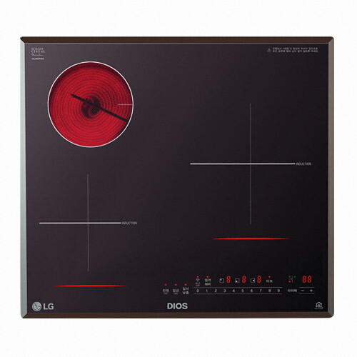 LG전자 [렌탈]LG전자 LG디오스 IoT 하이브리드 전기레인지 인덕션 2구+하이라이트1구 빌트인 BEY3MT/60개월 의무사용