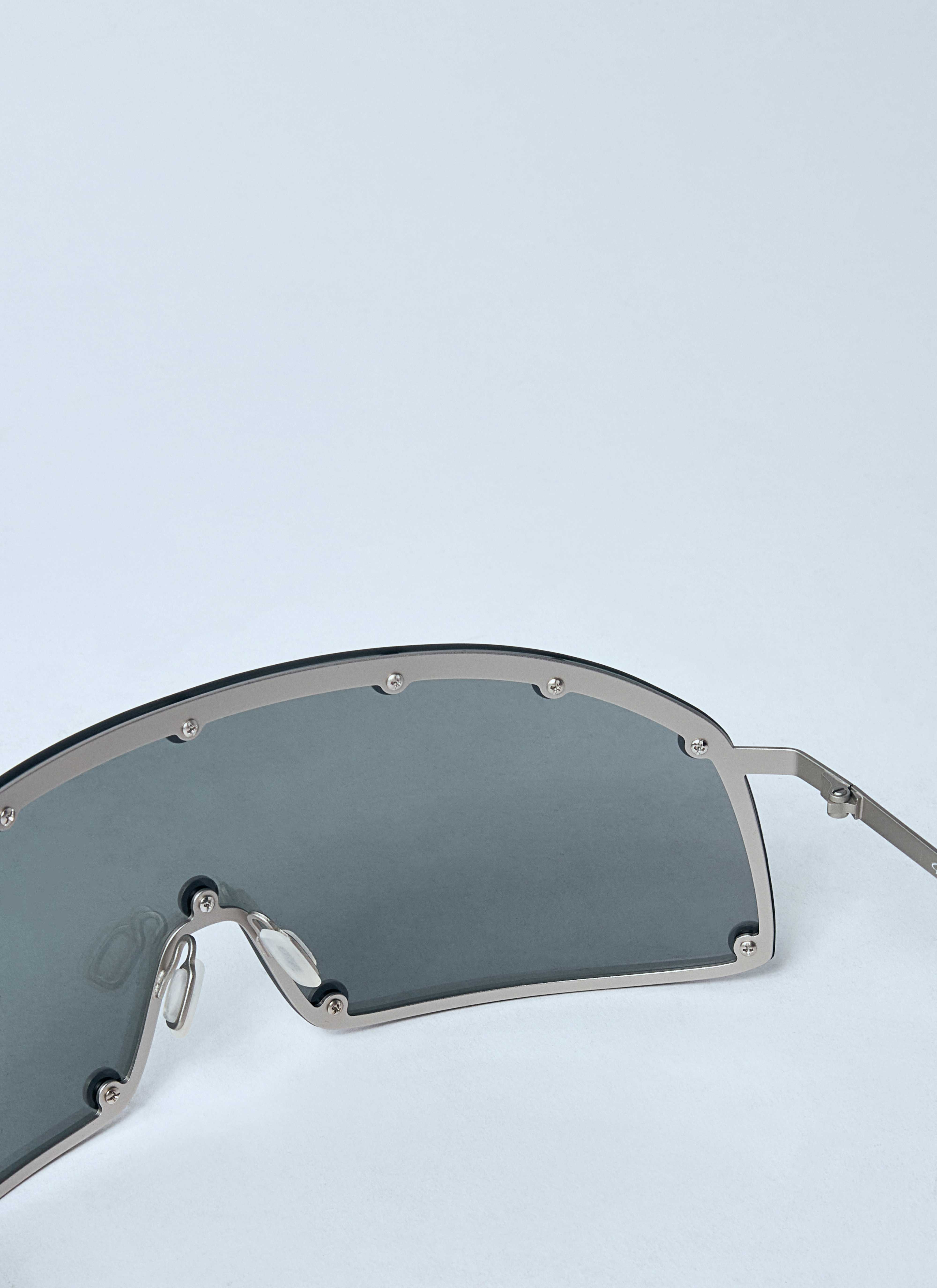 릭오웬스 25 S/S 릭오웬스 PERFORMA SHIELDING 선글라스 RG0000001 GSILV 1818 B0111554447