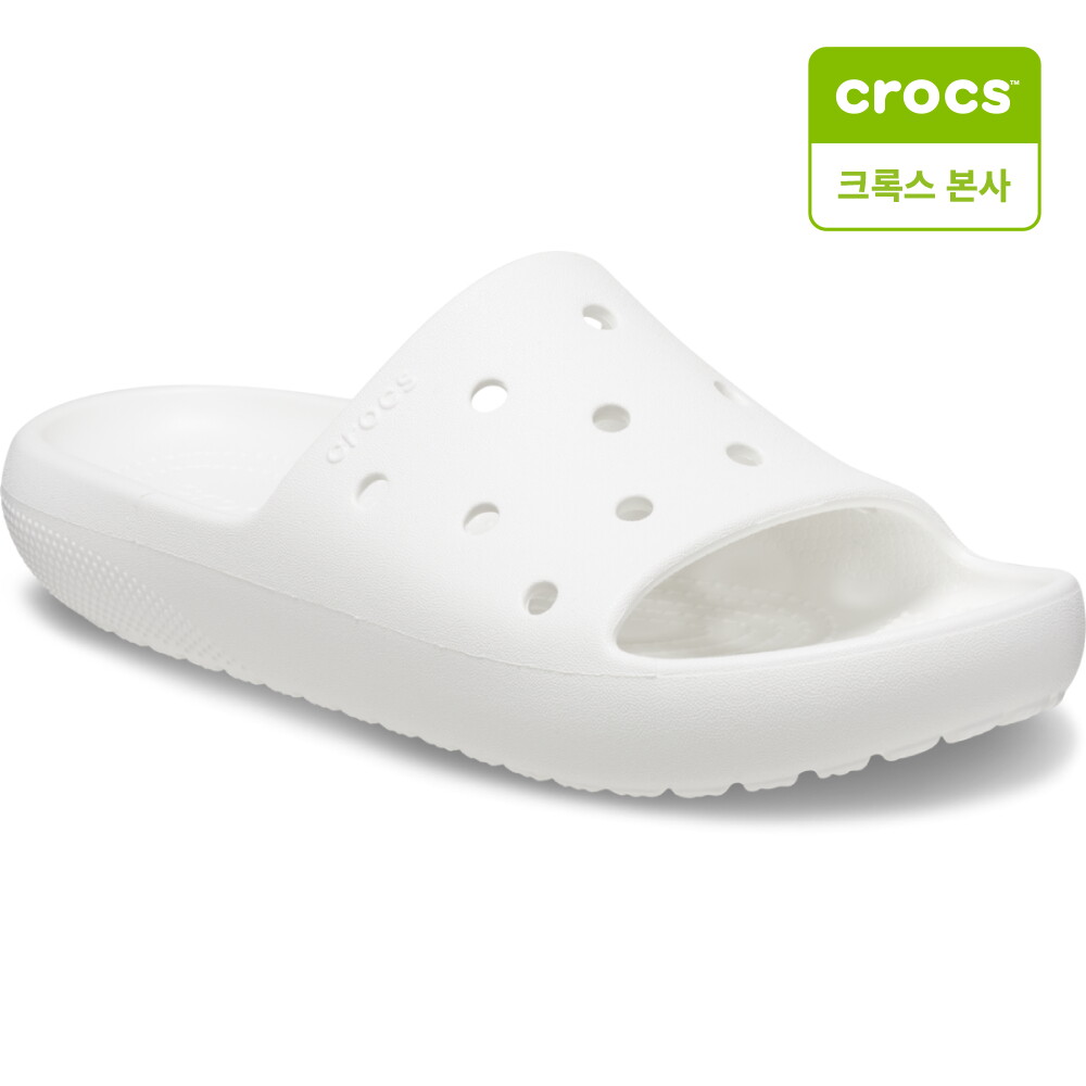 크록스 (크록스 본사) 클래식 슬라이드 2.0 화이트 209401-100