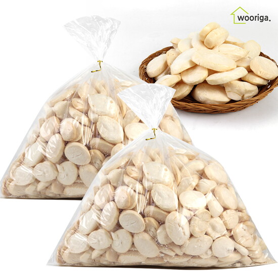 우리가스토리 대용량 쌀떡국 튀밥 750g+750g 뻥튀기 대용량과자 옛날과자 떡뻥 쌀떡튀밥