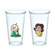 [글라스락][글라스락X빵빵이의 일상] 빵빵이 옥지 메롱컵 500ml 2P 세트