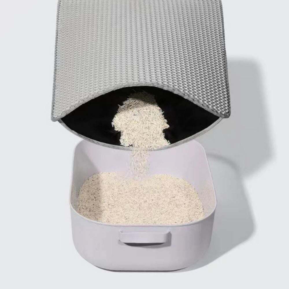 지오벤처스 고양이 화장실 발바닥 매트 사막형 모래 방지 패드 발판 보호