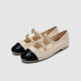 [스티유][정상가 89,000] 더블 하트 플랫 S24F410_2color (1.5cm)