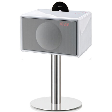 제네바 [무이자 24개월 할부] 제네바스피커 L 클래식 라지 화이트 스탠드 포함 블루투스스피커