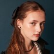 [빈티지헐리우드]Black Pearl Earrings_VH2279EA006B
