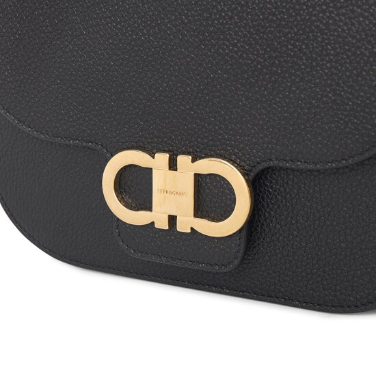 FERRAGAMO BORSA A TRACOLLA DOPPI GANCINI (781033 219867005