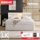[쉐우드가구]모렌 LED 호텔식 수납침대 풀패키지 라지킹LK(협탁+메모리폼베개+매트리스커버)